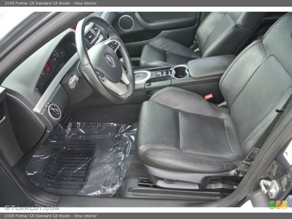 Onyx Interior Photo for the 2008 Pontiac G8  #87200973