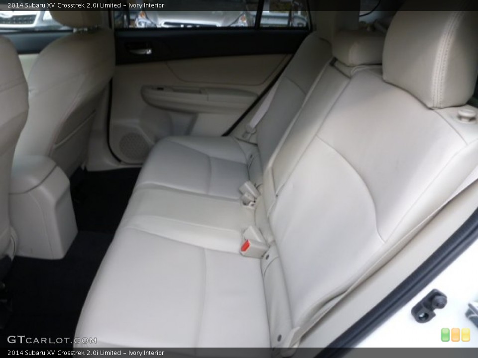 Ivory Interior Rear Seat for the 2014 Subaru XV Crosstrek 2.0i Limited #87202023