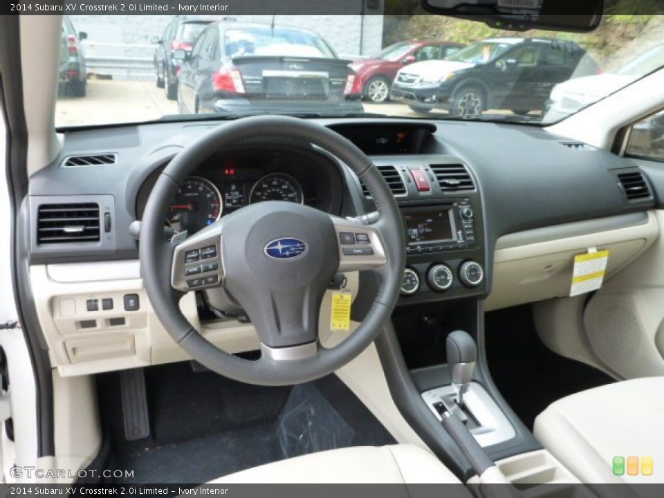 Ivory Interior Dashboard for the 2014 Subaru XV Crosstrek 2.0i Limited #87202045