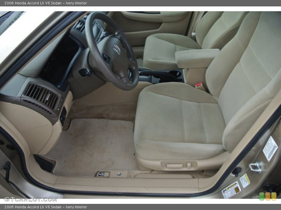 Ivory Interior Photo for the 2006 Honda Accord LX V6 Sedan #87202074