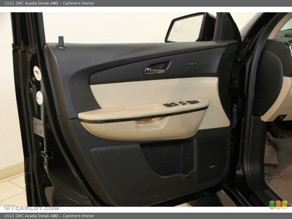 Cashmere Interior Door Panel for the 2012 GMC Acadia Denali AWD #87206428