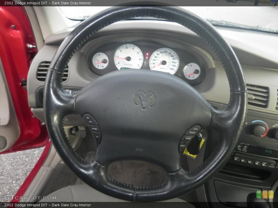 Dark Slate Gray Interior Steering Wheel for the 2002 Dodge Intrepid SXT #87206712