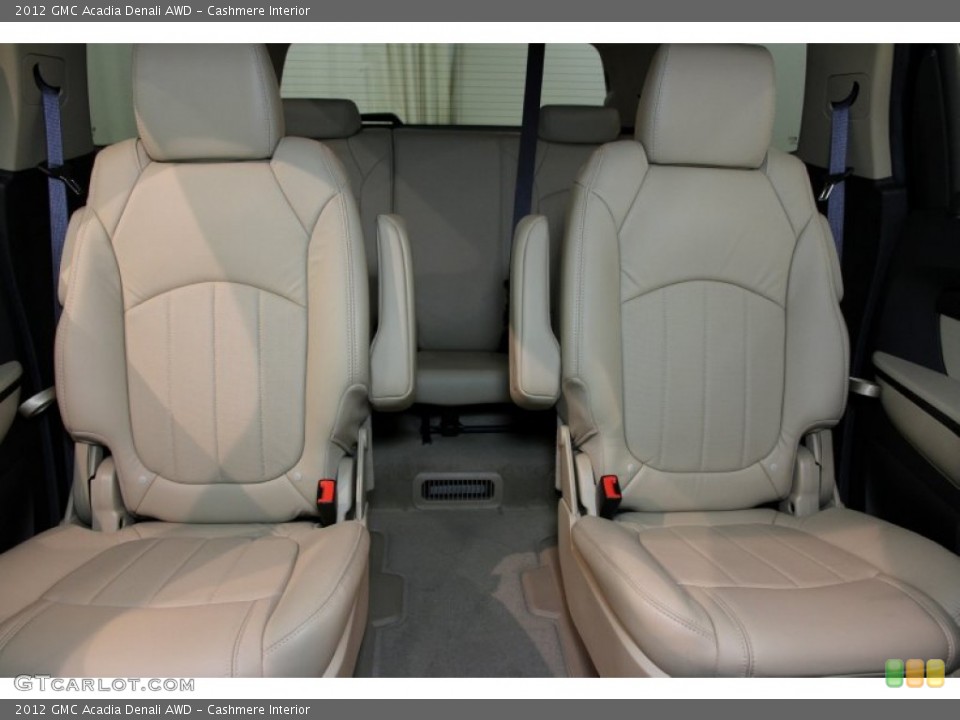 Cashmere Interior Rear Seat for the 2012 GMC Acadia Denali AWD #87207205