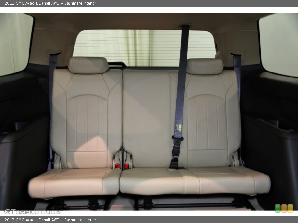 Cashmere Interior Rear Seat for the 2012 GMC Acadia Denali AWD #87207231