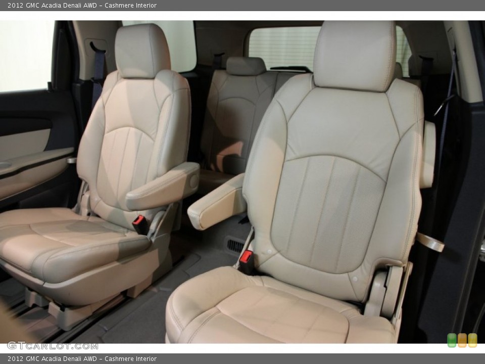 Cashmere Interior Rear Seat for the 2012 GMC Acadia Denali AWD #87207255