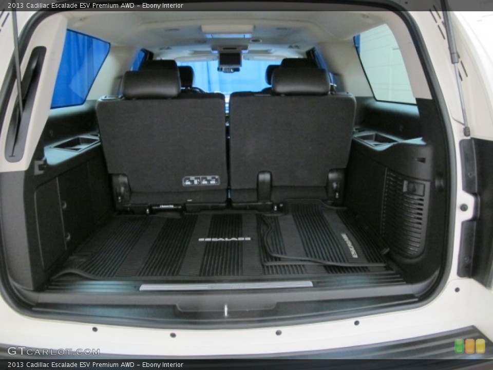 Ebony Interior Trunk for the 2013 Cadillac Escalade ESV Premium AWD #87209364