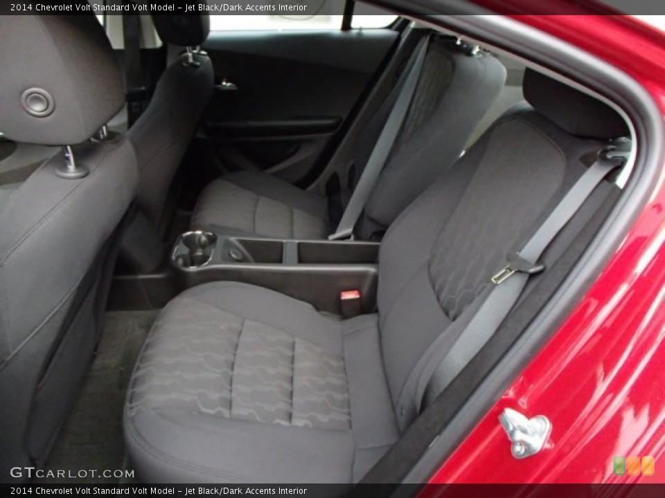 Jet Black/Dark Accents Interior Rear Seat for the 2014 Chevrolet Volt  #87211560