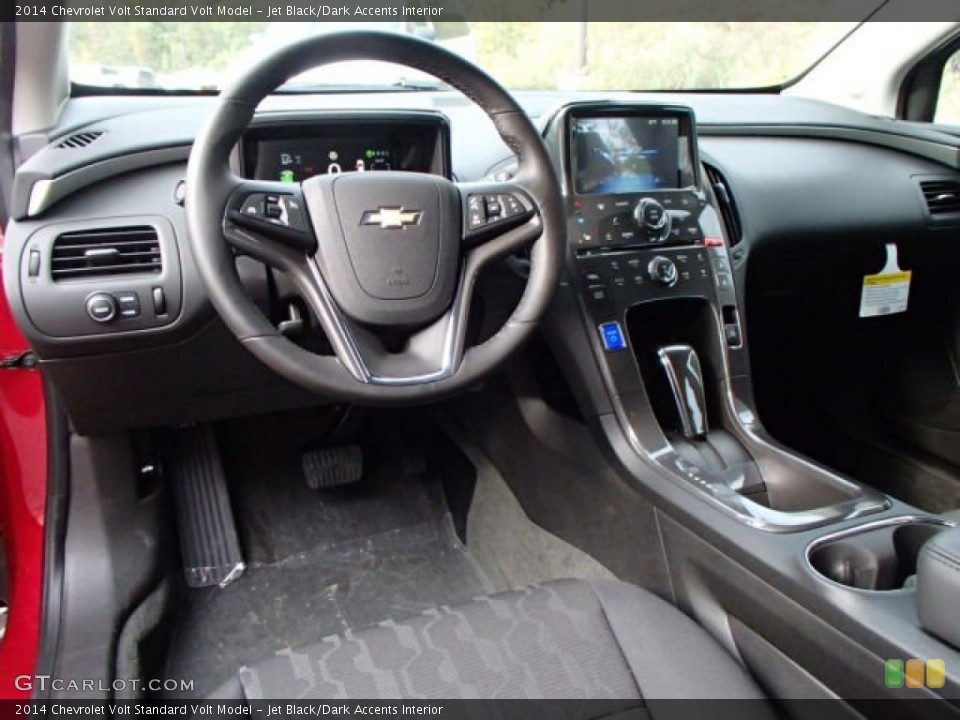 Jet Black/Dark Accents Interior Prime Interior for the 2014 Chevrolet Volt  #87211584