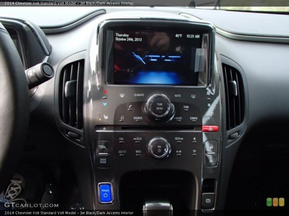 Jet Black/Dark Accents Interior Controls for the 2014 Chevrolet Volt  #87211626