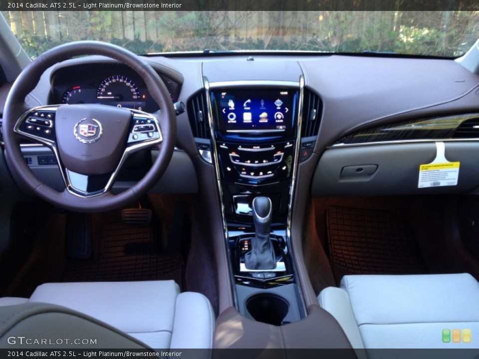 Light Platinum/Brownstone Interior Dashboard for the 2014 Cadillac ATS 2.5L #87215569
