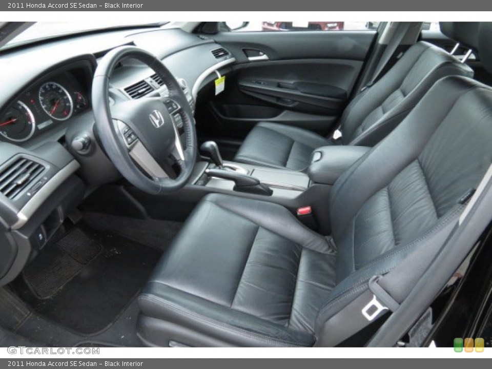 Black Interior Photo for the 2011 Honda Accord SE Sedan #87215676