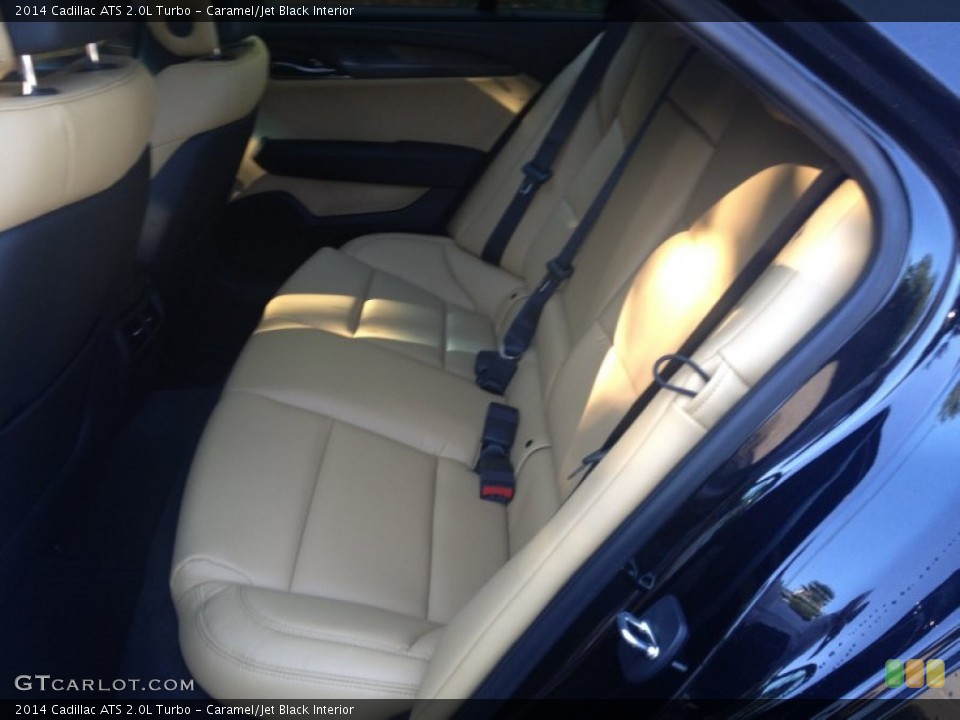 Caramel/Jet Black Interior Rear Seat for the 2014 Cadillac ATS 2.0L Turbo #87215933