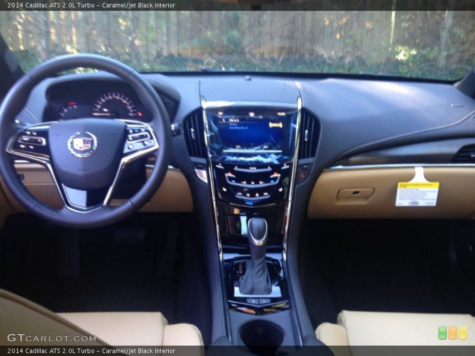 Caramel/Jet Black Interior Dashboard for the 2014 Cadillac ATS 2.0L Turbo #87215982