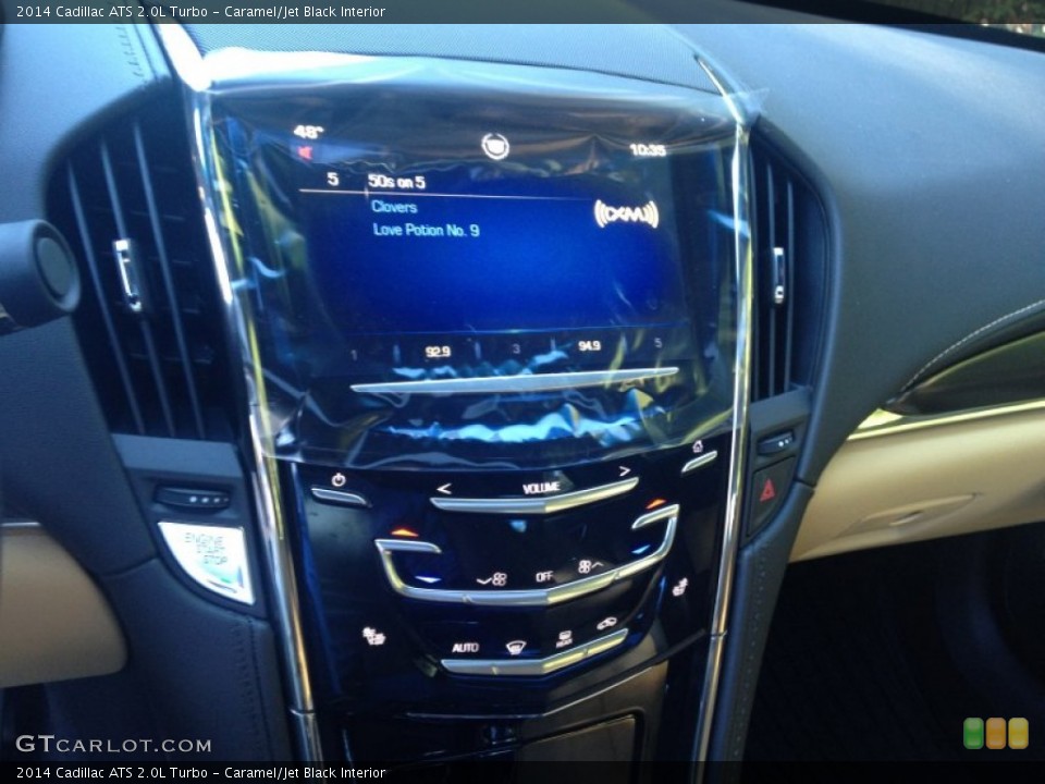 Caramel/Jet Black Interior Controls for the 2014 Cadillac ATS 2.0L Turbo #87216126