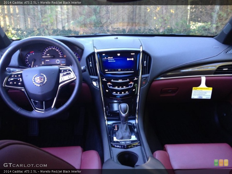 Morello Red/Jet Black Interior Dashboard for the 2014 Cadillac ATS 2.5L #87216423