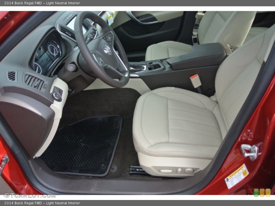 Light Neutral Interior Front Seat for the 2014 Buick Regal FWD #87216999