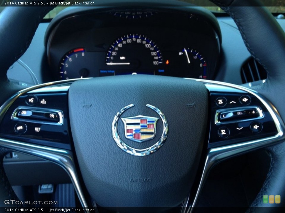 Jet Black/Jet Black Interior Controls for the 2014 Cadillac ATS 2.5L #87217020