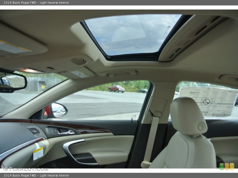 Light Neutral Interior Sunroof for the 2014 Buick Regal FWD #87217044