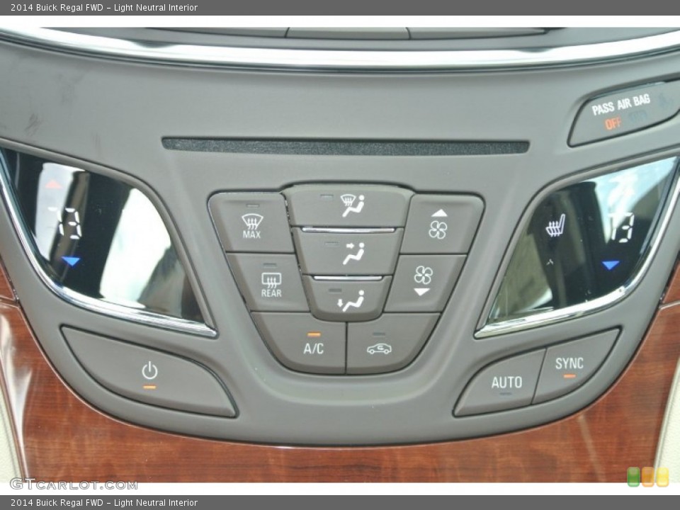 Light Neutral Interior Controls for the 2014 Buick Regal FWD #87217098