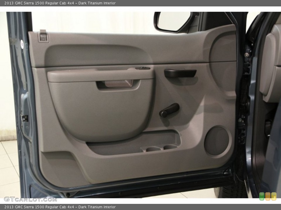 Dark Titanium Interior Door Panel for the 2013 GMC Sierra 1500 Regular Cab 4x4 #87220673