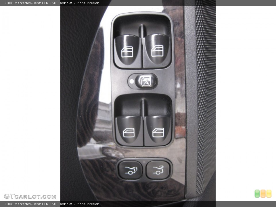Stone Interior Controls for the 2008 Mercedes-Benz CLK 350 Cabriolet #87222534