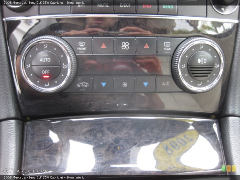 Stone Interior Controls for the 2008 Mercedes-Benz CLK 350 Cabriolet #87222588