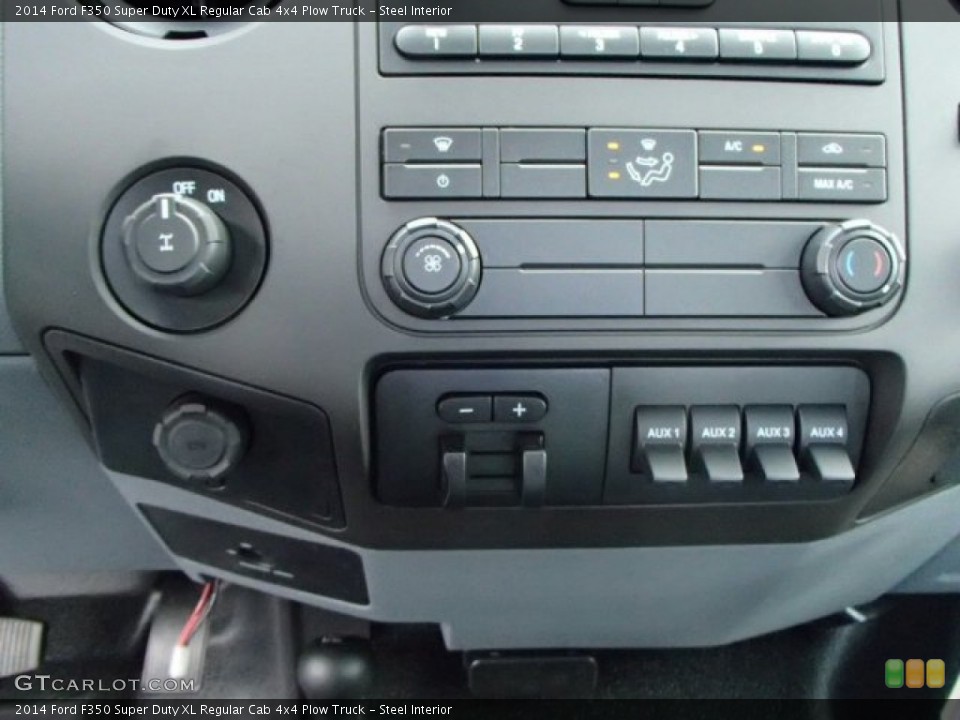 Steel Interior Controls for the 2014 Ford F350 Super Duty XL Regular Cab 4x4 Plow Truck #87230772