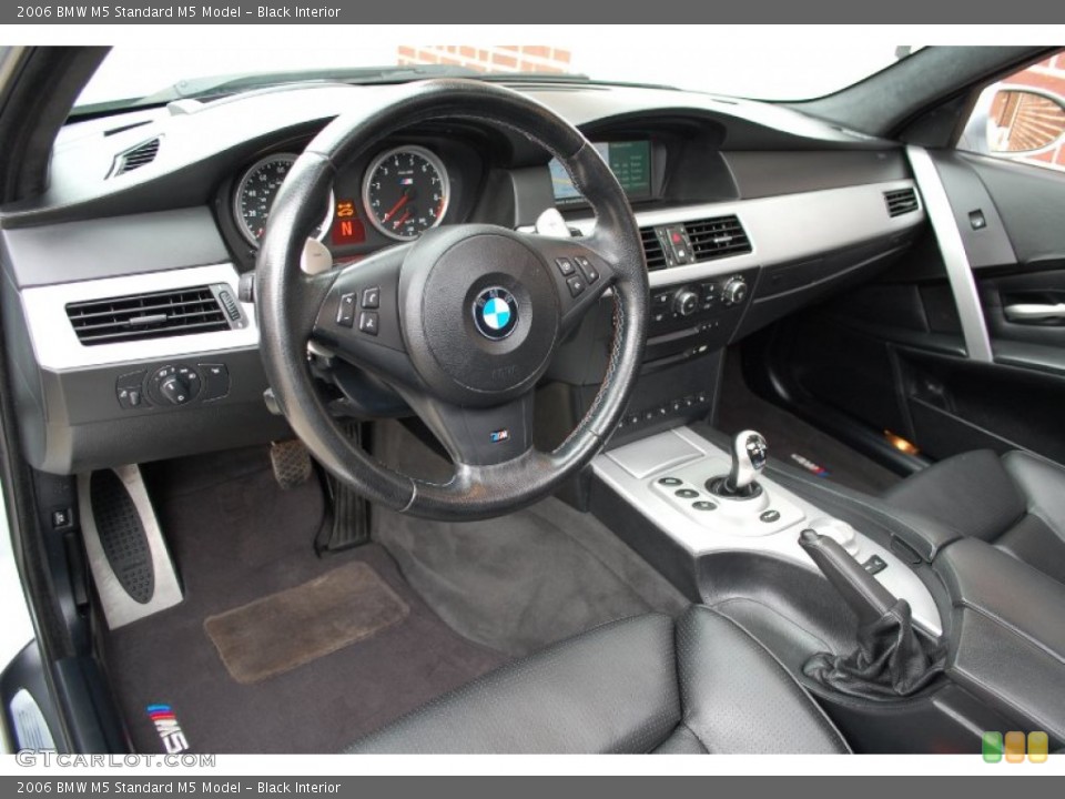 Black Interior Prime Interior for the 2006 BMW M5  #87231738