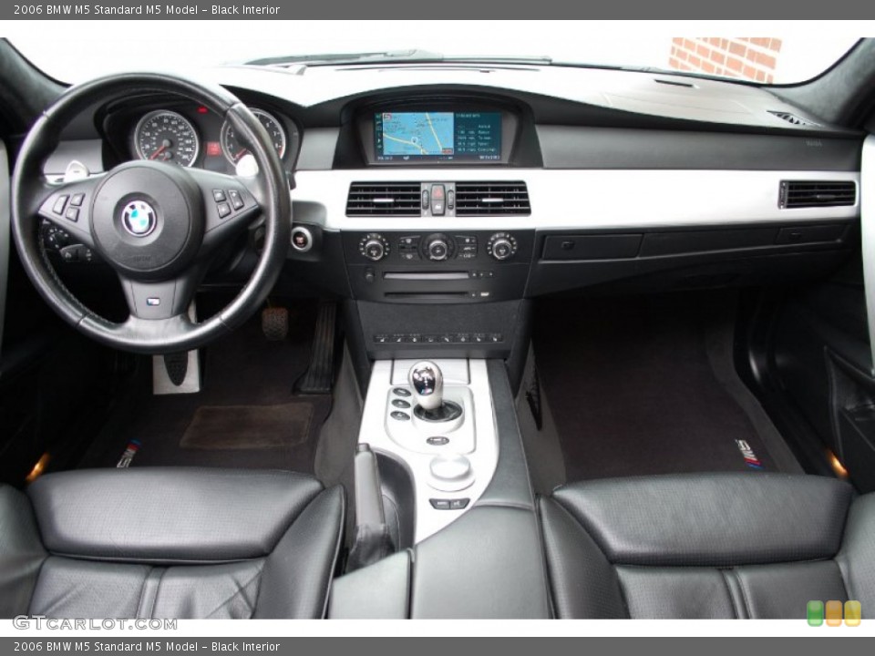 Black Interior Dashboard for the 2006 BMW M5  #87231990