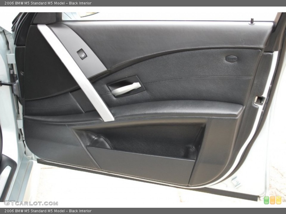 Black Interior Door Panel for the 2006 BMW M5  #87232338