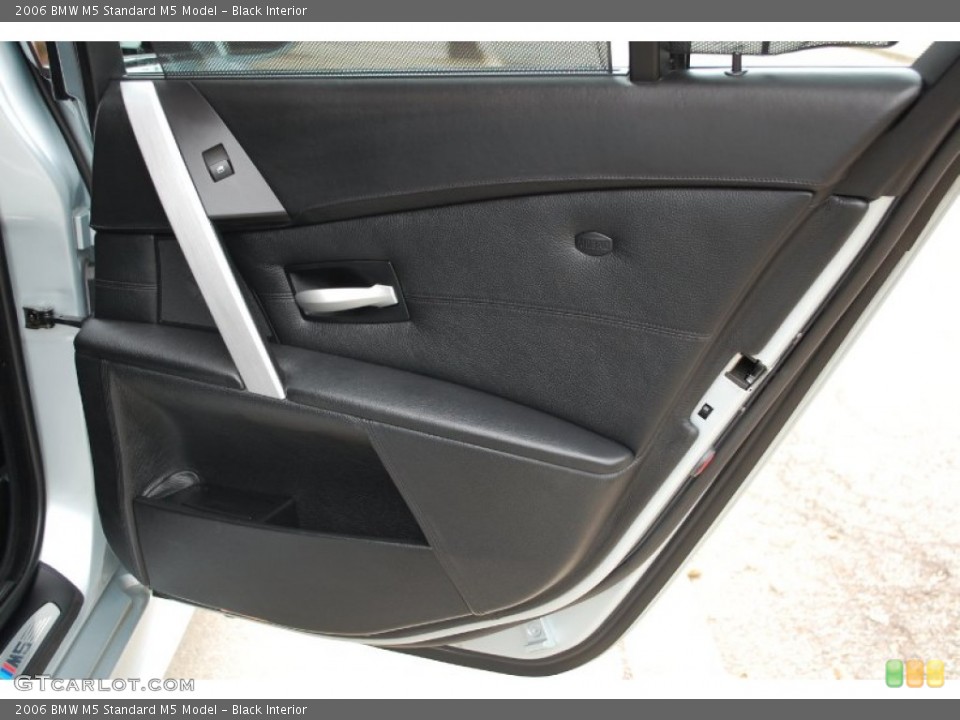 Black Interior Door Panel for the 2006 BMW M5  #87232377