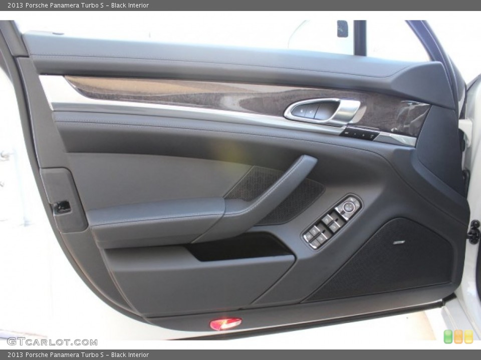 Black Interior Door Panel for the 2013 Porsche Panamera Turbo S #87232883