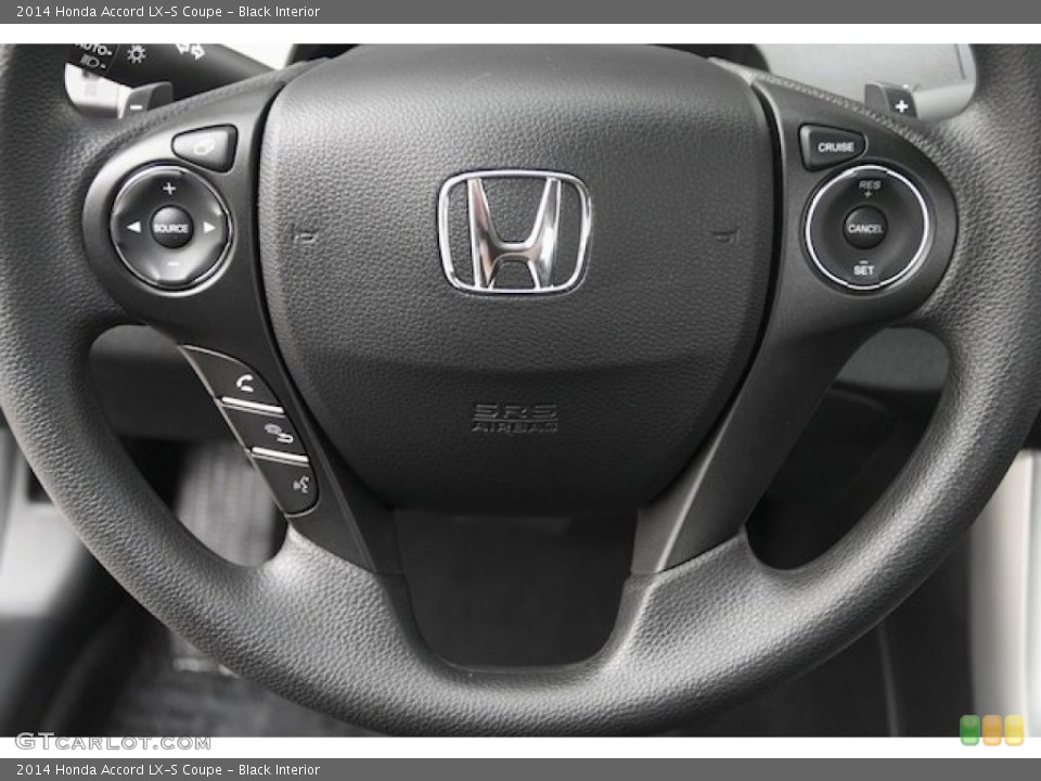 Black Interior Controls for the 2014 Honda Accord LX-S Coupe #87232935