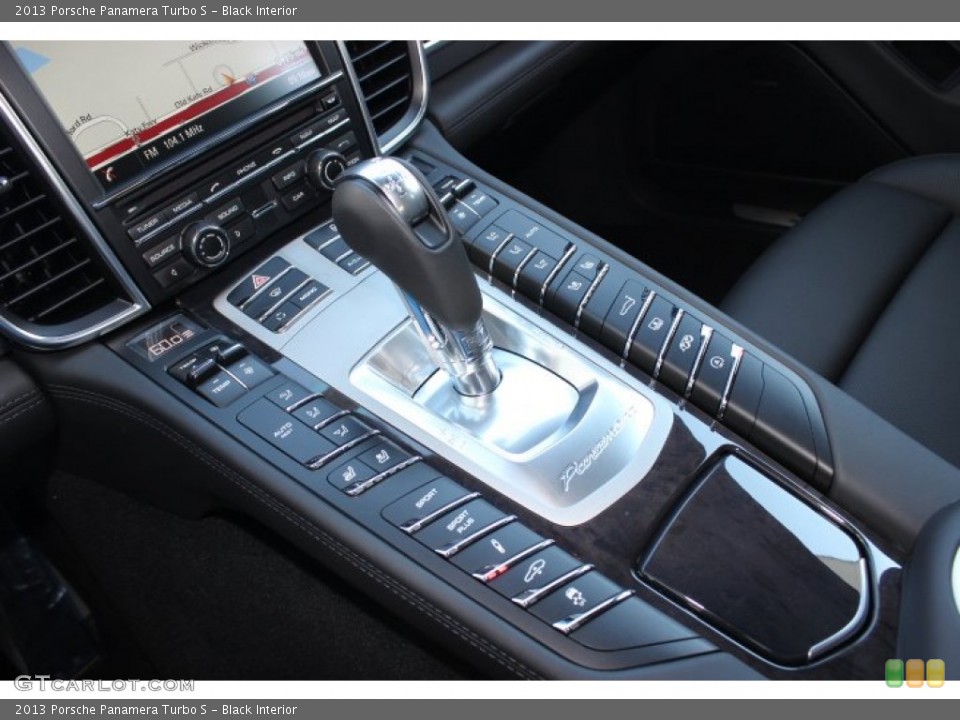 Black Interior Transmission for the 2013 Porsche Panamera Turbo S #87233073