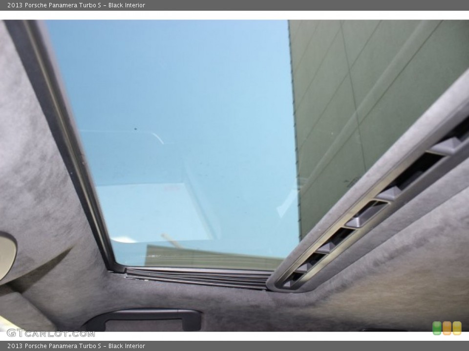 Black Interior Sunroof for the 2013 Porsche Panamera Turbo S #87233099