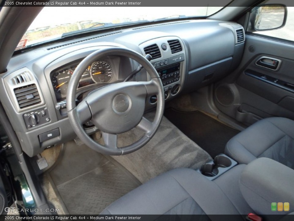 Medium Dark Pewter 2005 Chevrolet Colorado Interiors