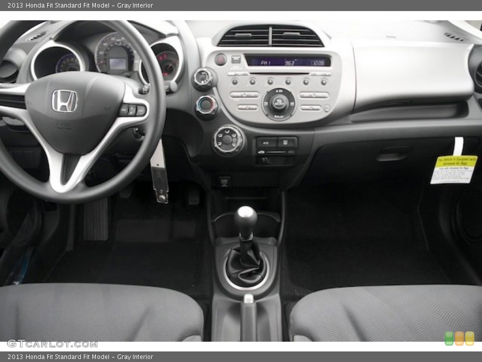 Gray Interior Dashboard for the 2013 Honda Fit  #87234963