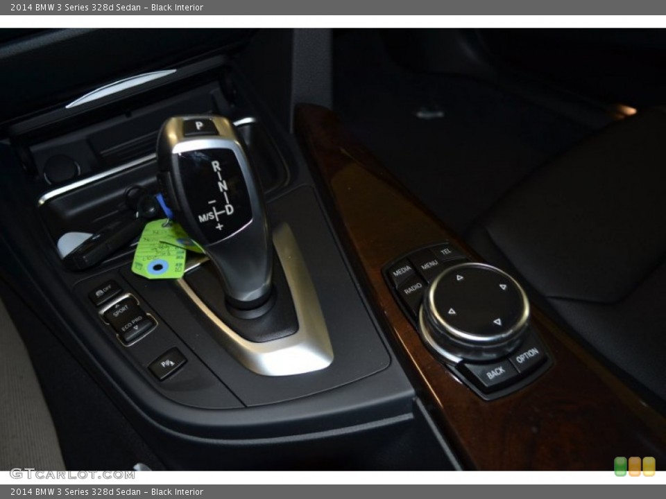 Black Interior Transmission for the 2014 BMW 3 Series 328d Sedan #87235062