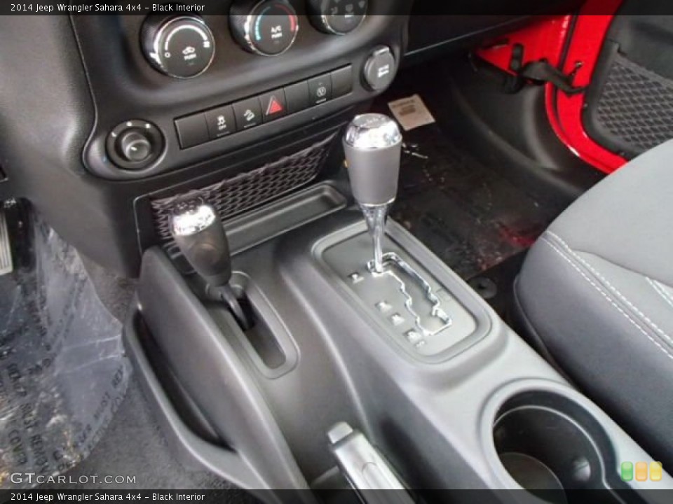 Black Interior Transmission for the 2014 Jeep Wrangler Sahara 4x4 #87238125