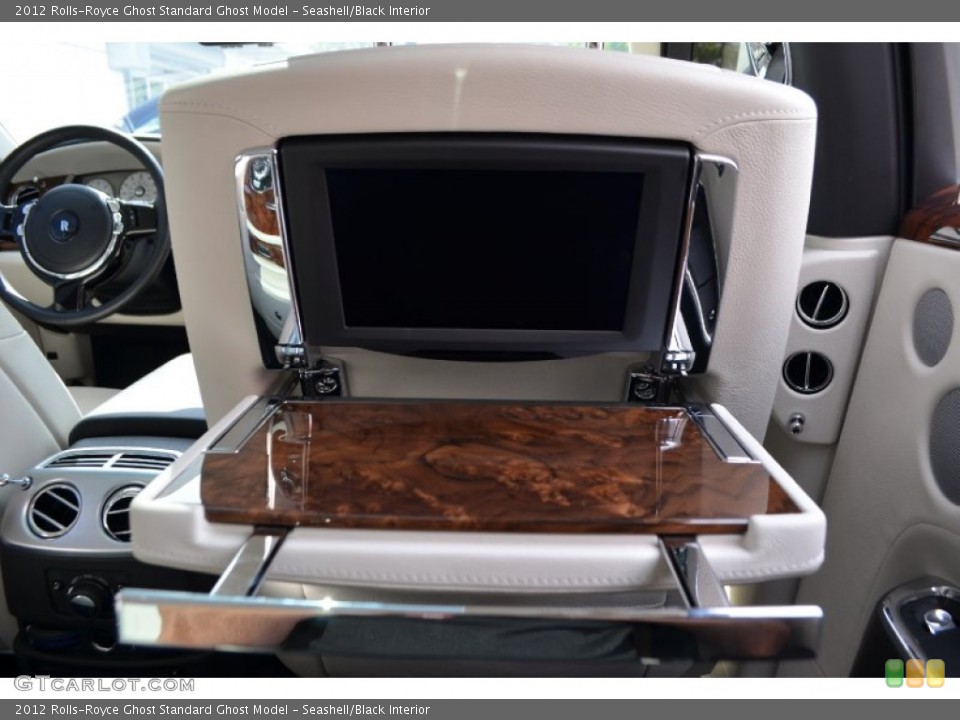 Seashell/Black Interior Entertainment System for the 2012 Rolls-Royce Ghost  #87238614