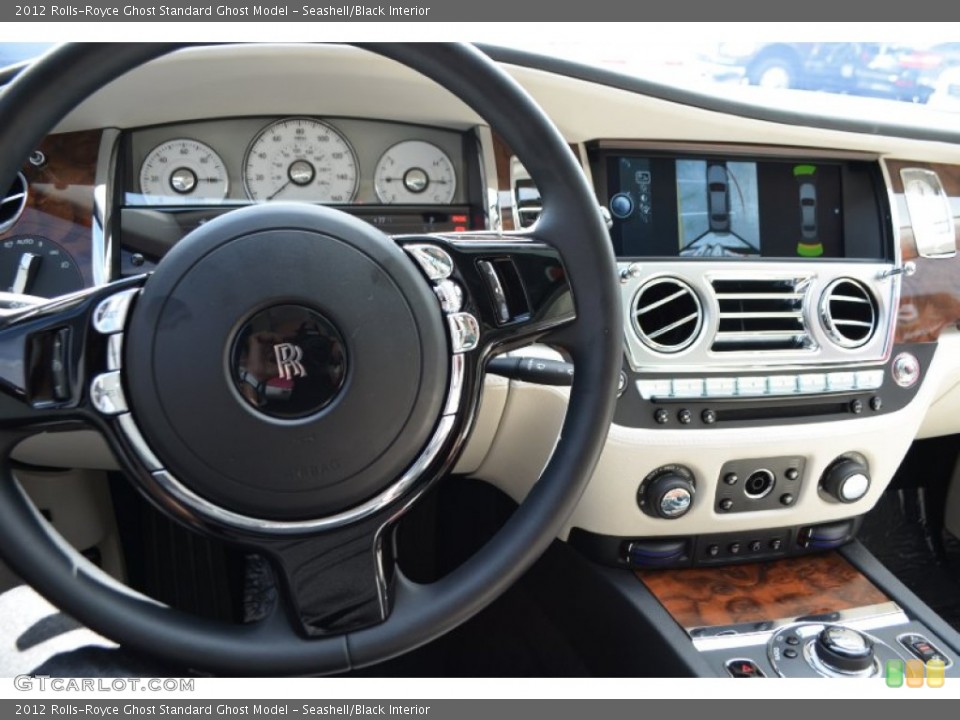Seashell/Black Interior Dashboard for the 2012 Rolls-Royce Ghost  #87238659
