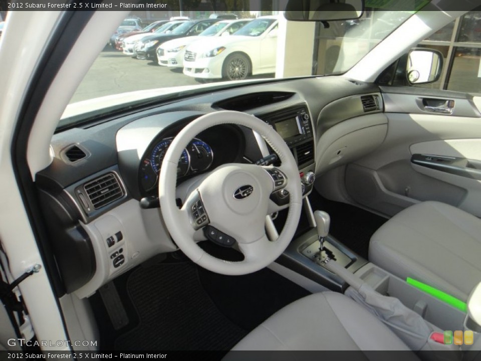 Platinum 2012 Subaru Forester Interiors