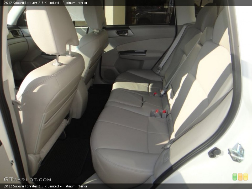 Platinum Interior Rear Seat for the 2012 Subaru Forester 2.5 X Limited #87239289