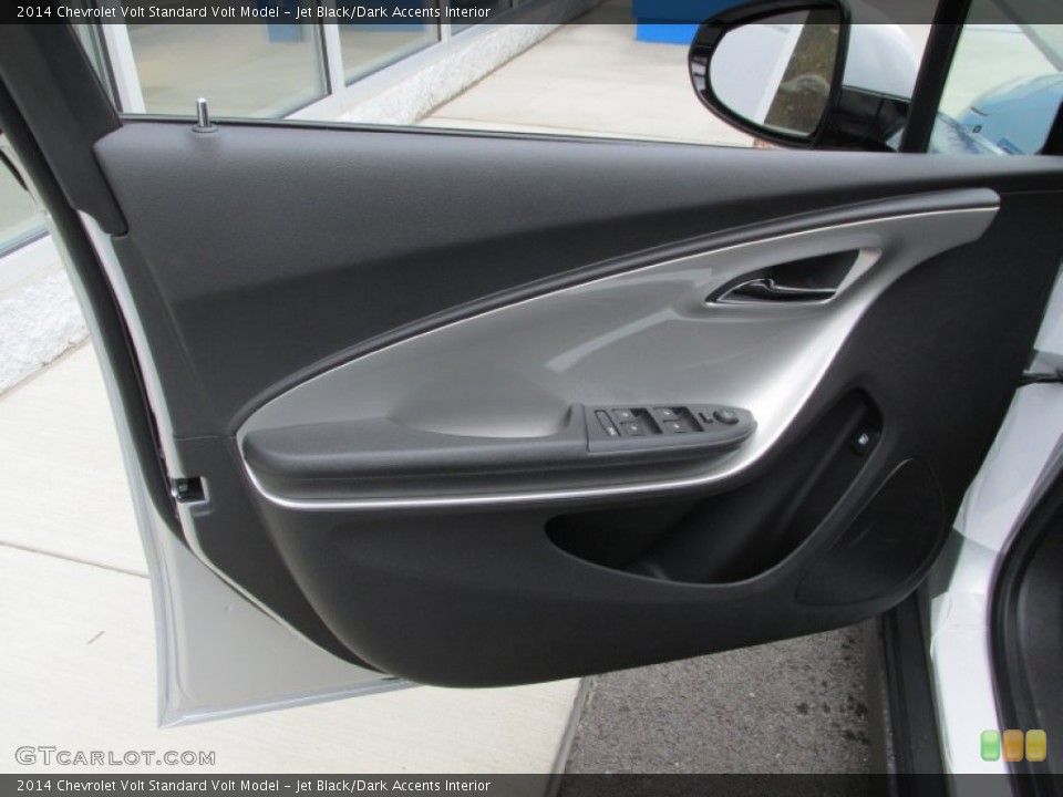 Jet Black/Dark Accents Interior Door Panel for the 2014 Chevrolet Volt  #87246243