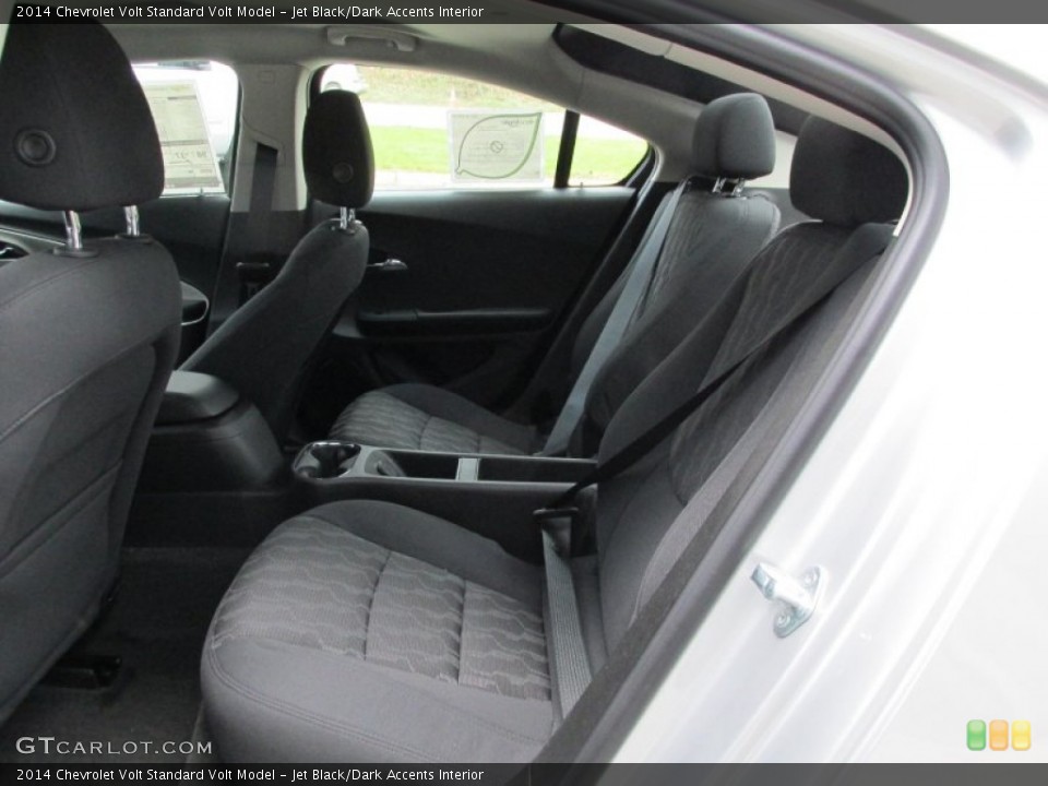 Jet Black/Dark Accents Interior Rear Seat for the 2014 Chevrolet Volt  #87246285