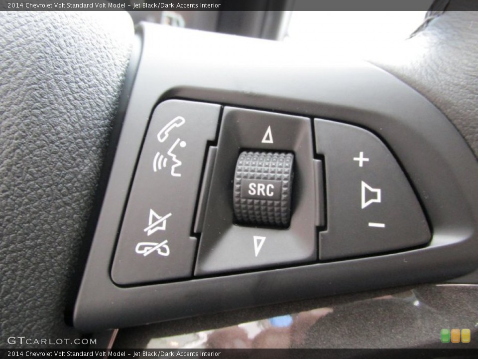 Jet Black/Dark Accents Interior Controls for the 2014 Chevrolet Volt  #87246402