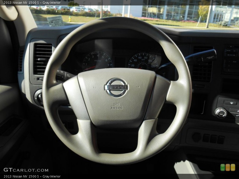 Gray Interior Steering Wheel for the 2013 Nissan NV 1500 S #87249309