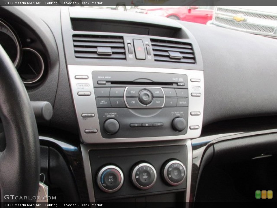 Black Interior Controls for the 2013 Mazda MAZDA6 i Touring Plus Sedan #87252567