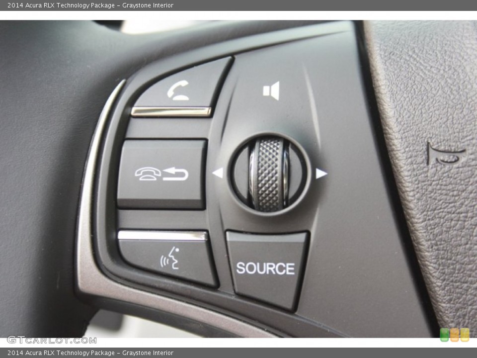 Graystone Interior Controls for the 2014 Acura RLX Technology Package #87253239