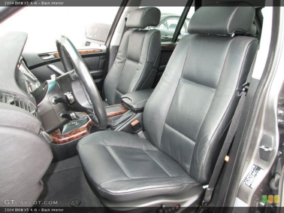 Black Interior Front Seat for the 2004 BMW X5 4.4i #87253791